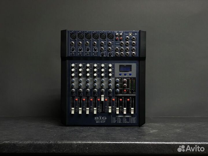 Активный микшерный пульт BIG MV80P