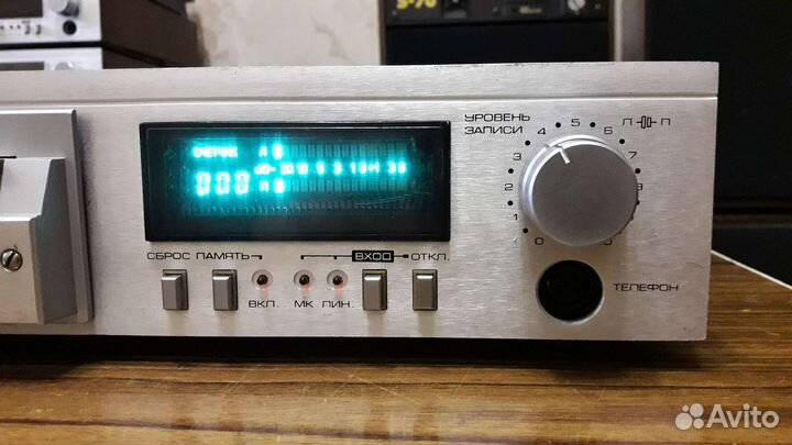 4 Радиотехника магнитофон-приставка М-201 стерео