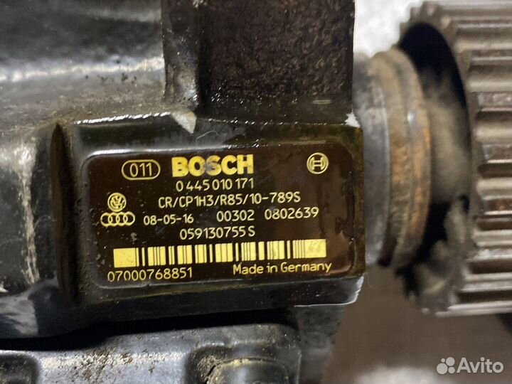 Тнвд 0445010171 3.0tdi Audi A6, Q7 Tuareg