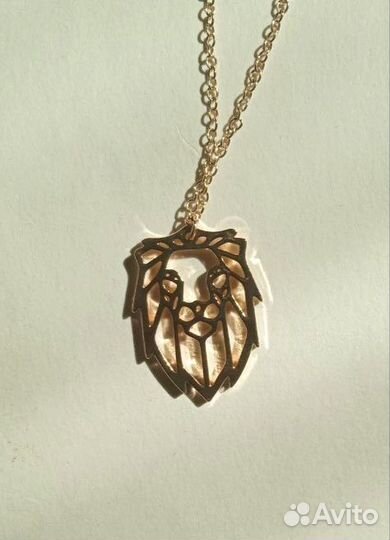 Цепочка кулон Лев