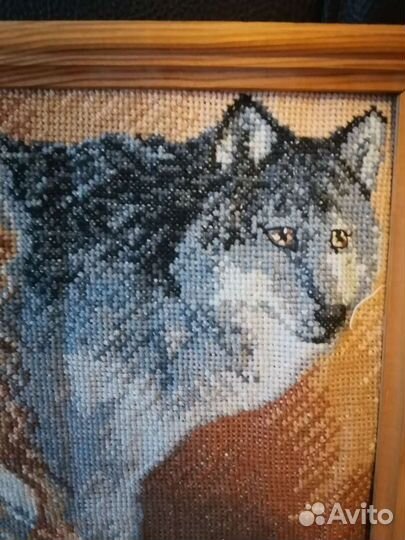 Картина вышитая крестом
