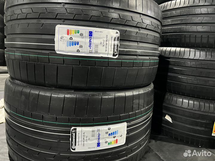 Continental ContiSportContact 6 335/30 R23 и 295/35 R23 108Y