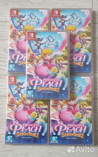 Princess Peach showtime nintendo switch (новые)