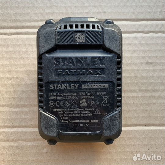 Аккумулятор Stanley fatmax 18v 2Ah