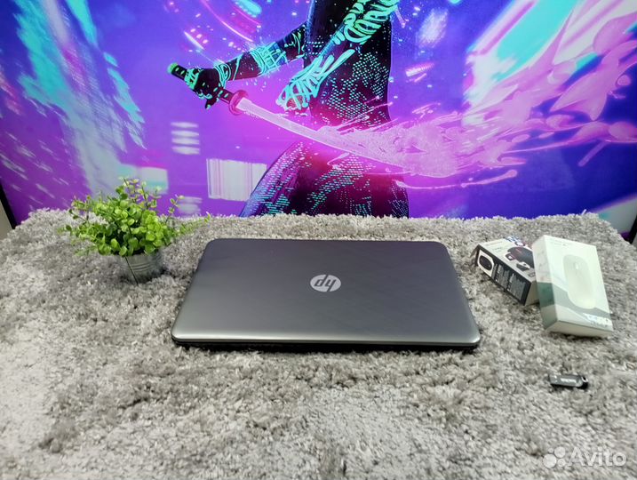 HP, 4 ядра, 8гб озу, 2 видео