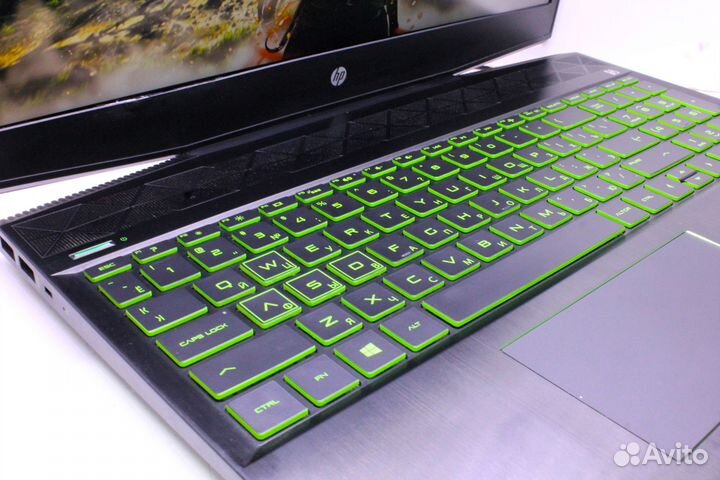 Игровой ноутбук Hp (I5-8H/GTX1060) SSD.M2+HDD