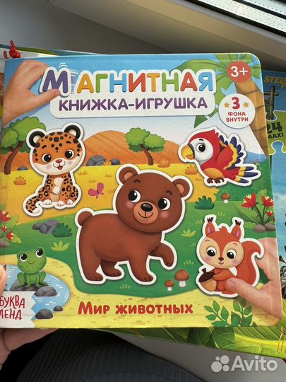 Магнитная книга-игрушка
