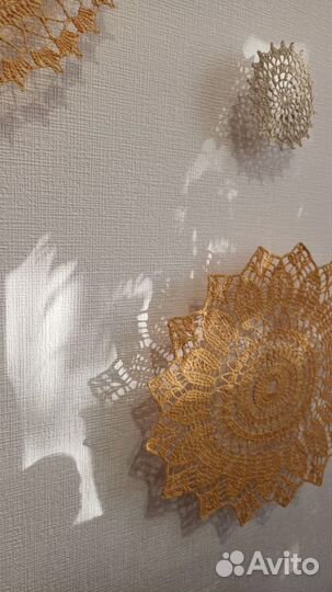 Салфетки вязаные крючком