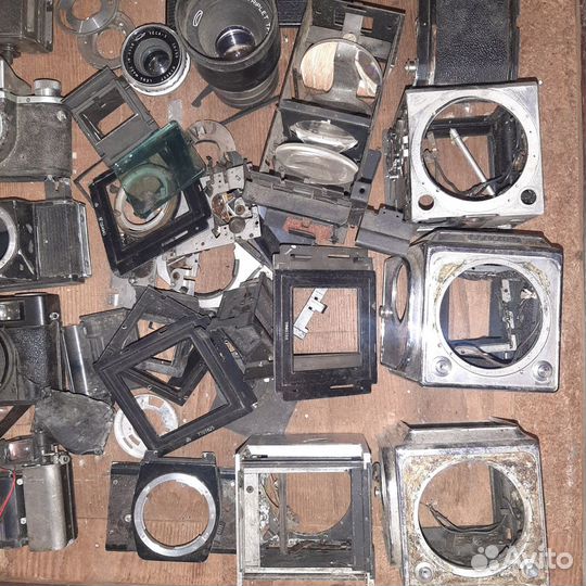 Плёночные фотоаппараты СССР на запчасти