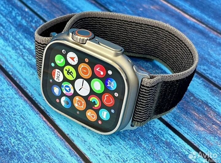 Apple watch 9 ultra 2 platina amoled дисплей id0