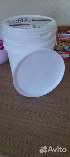 Ведра пищевые с крышкой