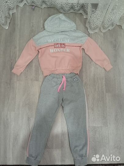 Худи и штаны(костюм), на девочку