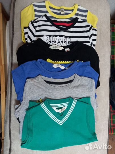 Детские вещи пакетом на мальчика 110- 116