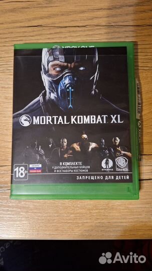 Игра для приставки xbox one Mortal Kombat XL