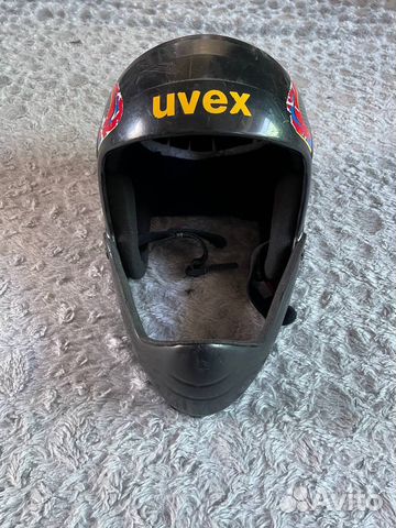 Горнолыжный шлем 57см(M)с защитой подбородка