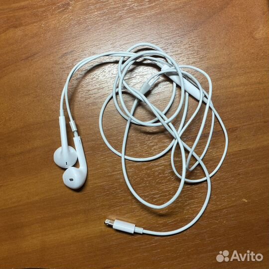 Наушники apple earpods lightning оригинал