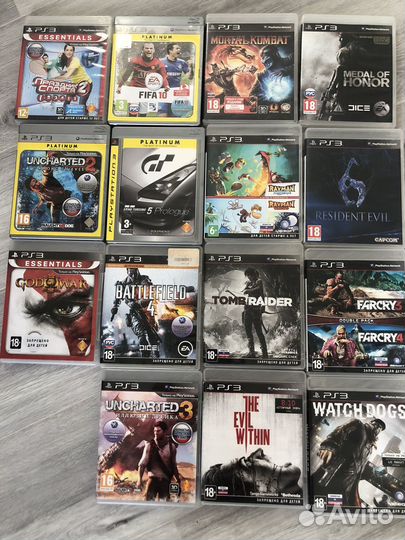 Игры на sony playstation 3