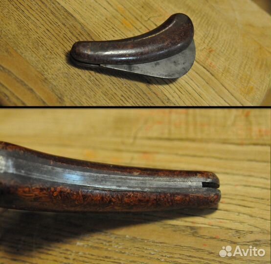 Старинные тиски стуловые кузнечные нож бакелит сн