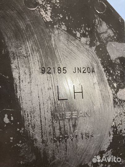 Дефлектор радиатора Nissan Teana J32 08-13 левый