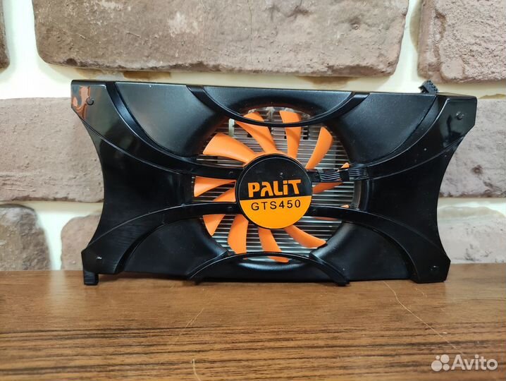 Охлаждение видеокарты Palit GTS 450