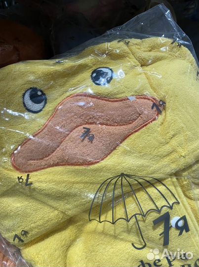 Пончо детское после купания