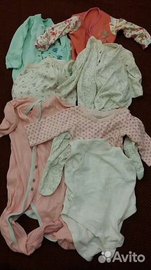 Детская одежда для девочки от 0-1 год