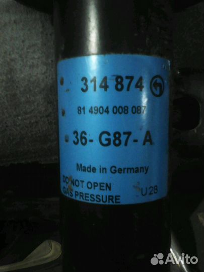 Амортизаторы передние на бмв 5(F10)