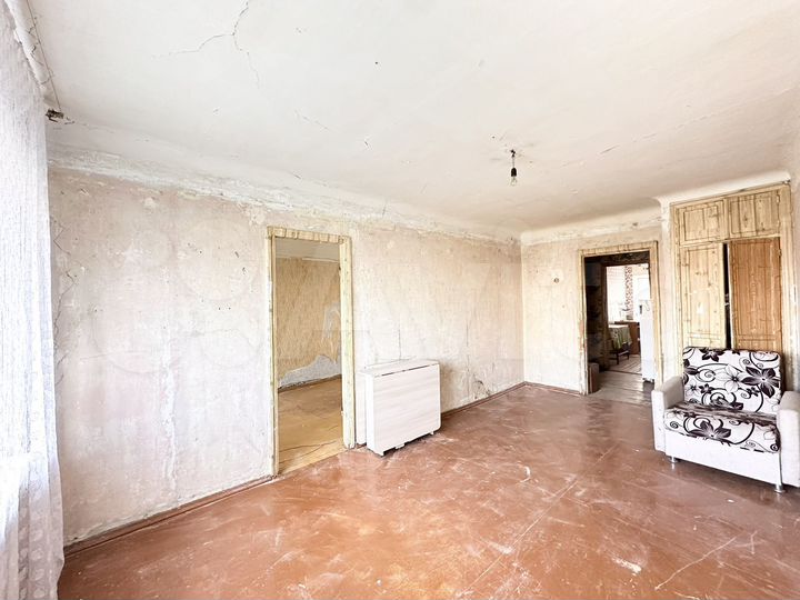 2-к. квартира, 42,8 м², 1/2 эт.