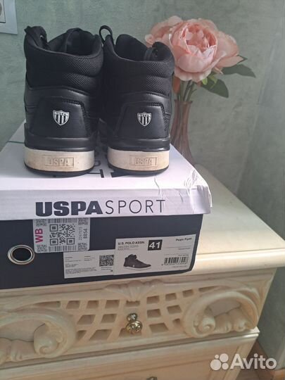 U s polo кеды мужские 40-41р