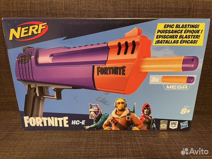 Бластер Нёрф Фортнайт Револьвер