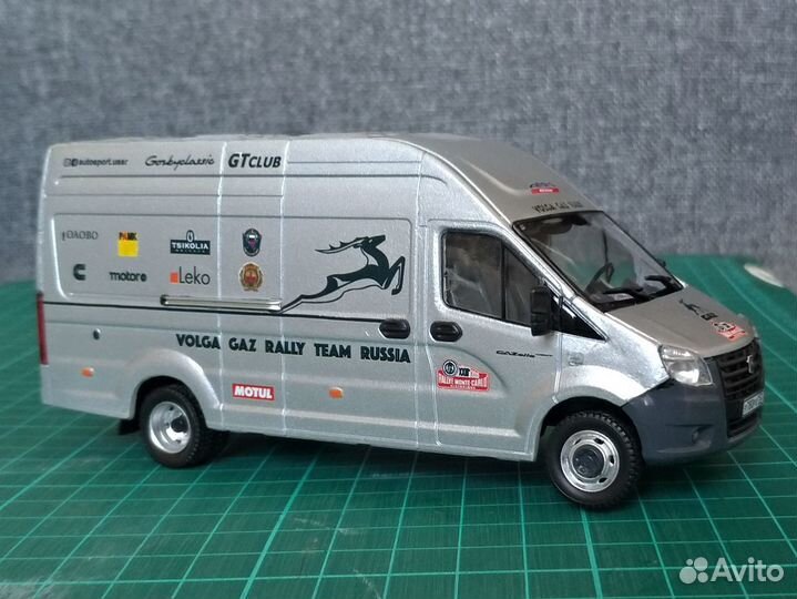 Декаль 1/43 - Газель - техничка Rallye Monte-Carlo
