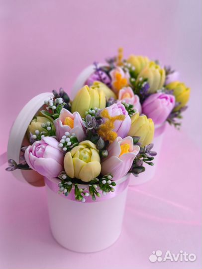 Композиции из мыла ручной работы