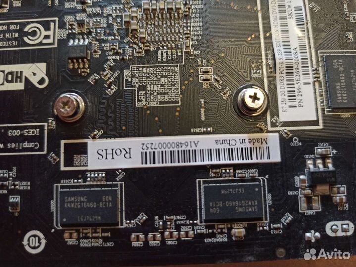 Видеокарта на 2 gb R7 250 ddr3 PCI-E512 SP