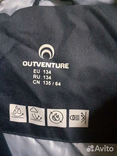Пуховик Outventure р.134