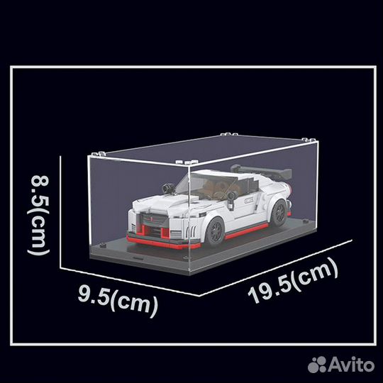 Конструктор аналог lego GTR Eight-Grid 356 дет