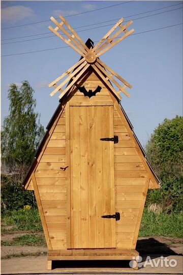 Дачный туалет с установкой ART133