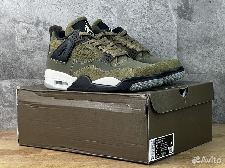 Кроссовки Nike Air Jordan 4 Retro SE Craft Olive