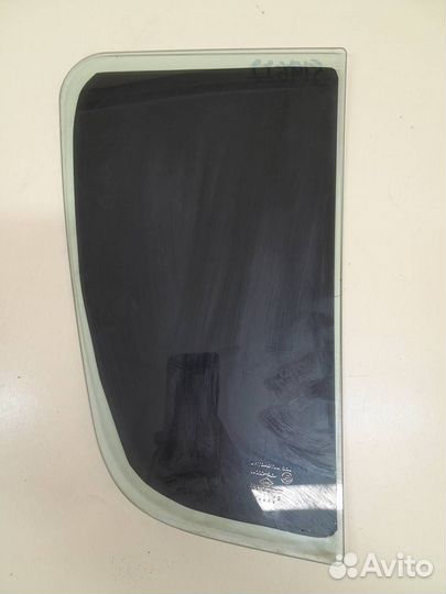 Стекло двери задней левой форточка Renault Sandero