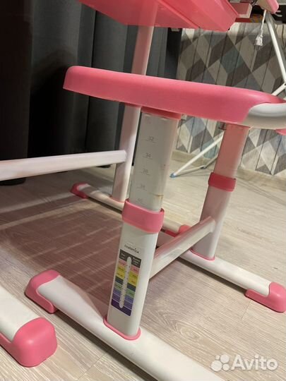 Растущая парта и стул бу