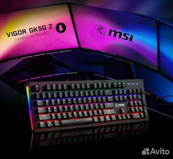 Игровая механическая клавиатура MSI Vigor GK50Z