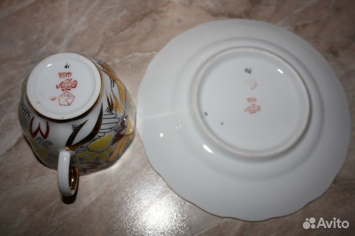 Кофейный набор фарфор лфз