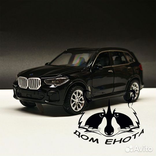 Машина BMW X5 металлическая модель бмв Х5 15см