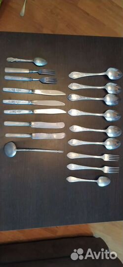 Столовые приборы СССР мельхиор