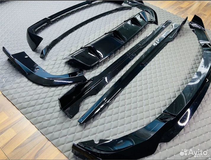 Обвес BMW X5 G05 премиум / тонкий чёрный глянец