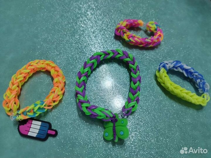 Браслет из резинок, детский браслет из резинок