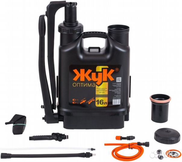 Опрыскиватель ранцевый ог-111, 16 л, термоусадка