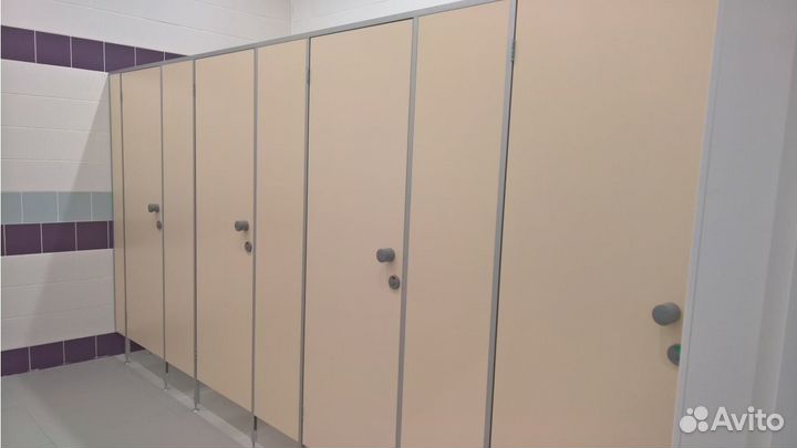 Сантехнические и туалетные перегородки