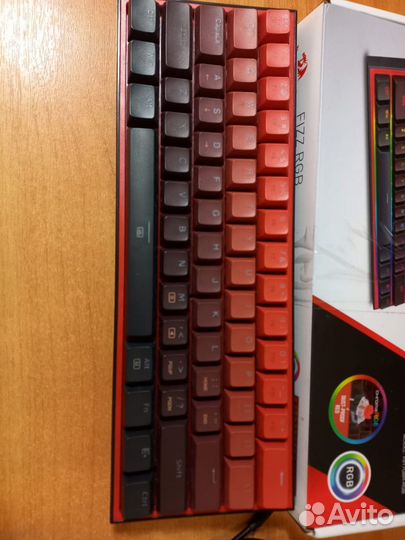 Клавиатура red dragon механическая