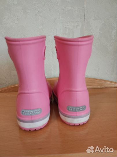 Детские резиновые сапоги crocs c6