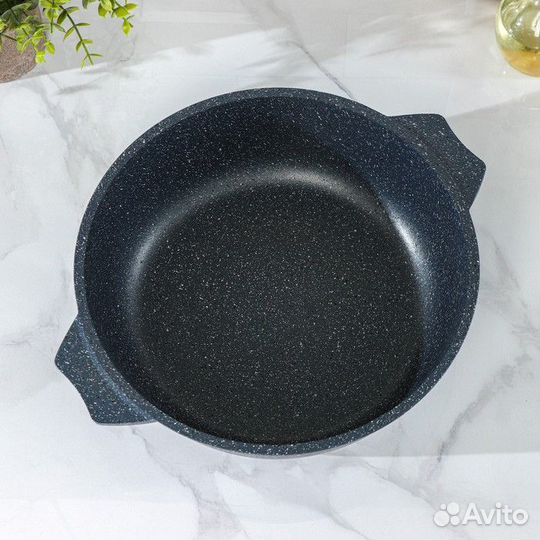 Жаровня «Гранит», 3 л, d26 см, антипригарное покры